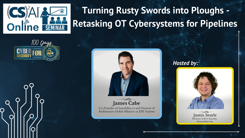Turning Rusty Swords into Ploughs - retasking OT Cybersystems for Pipelines